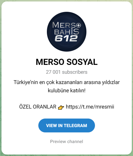 mersobahis telegram